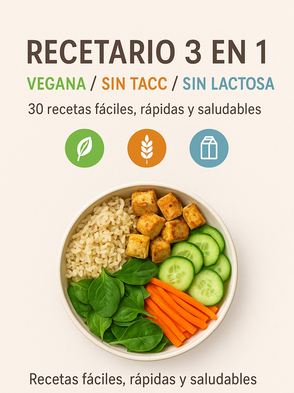Recetas 3 en 1